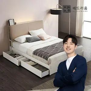 [베드리움][SK단독상품] 듀엣 센서LED 수납침대(Q)