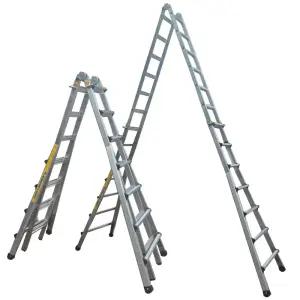 국산! 중앙 LS사다리 7단, + 안전지지대 추가구매가능  알루미늄 도배