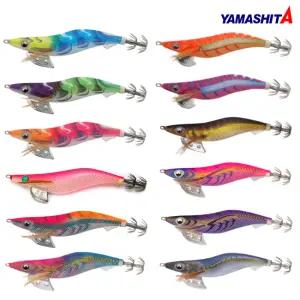 야마시타 에기왕K 네온브라이트 LIVE  490글로우 무늬오징어 캐스팅에기