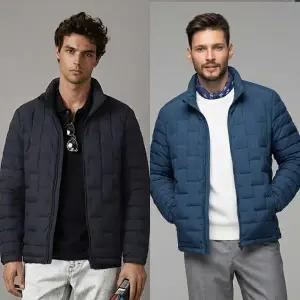 [아웃도어스/쟌피엘]쟌피엘 펄프쉴드 웰론패딩점퍼 골프웨어 남자경량패딩