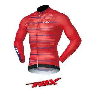 폭스 긴팔 사이클 라이딩 자전거 져지 저지 상의 P102RE