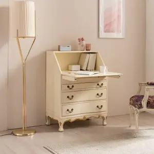 [퍼니프랑] 수입 유럽형 빈티지 엔틱가구 RG 22 엔틱 컬러 피아노 책상