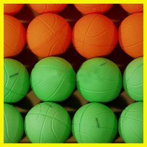 악력 소프트볼(색상랜덤)=6개/고무공/재활기구/재활운동/손가락마비/마비환자/병원/물리치료