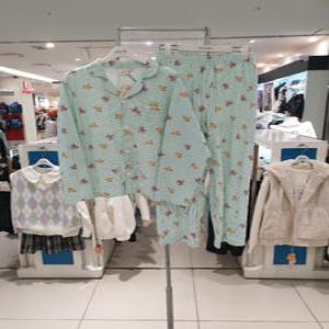 [에꼴리에] 23OP751 MT곰돌이 스트라이프 파자마세트