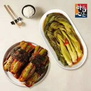 [마음심은] 돌산갓김치1.5kg + 갓장아찌 1kg(총2.5kg)