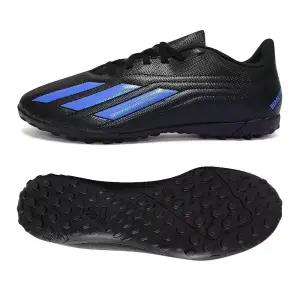 아디다스 데포르티보2 TF 인조잔디용 남성 풋살화 축구화 신발 블랙 로얄블루 HP2519