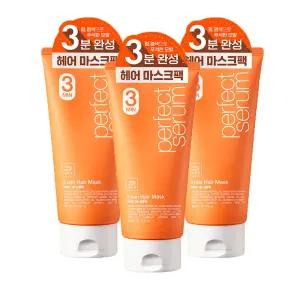 미쟝센 퍼펙트 3분 살롱팩 3개/헤어 마스크팩