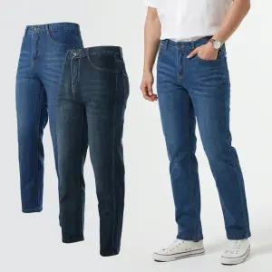 모렉스 1 + 1 남성 여름 찰떡 아이스 스판 청바지 작업복 노가다 용접 현장 데님 191