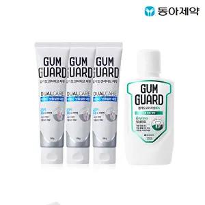 [동아제약]검가드 치약 3개+ 검가드 오리지날 100ml 1개 세트