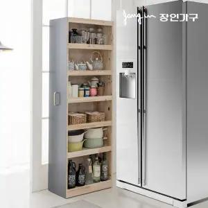 장인가구 라멜린 원목 슬라이딩 수납장 300