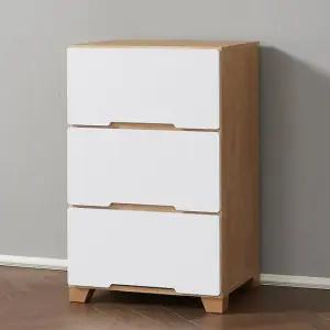 [우아미가구]브리젯 3단 서랍장 500(착불)