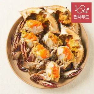 서해안 알배기 암꽃게장 2kg(4~5미) 간장게장