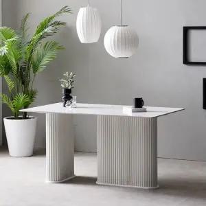 이즈 테이트 1400 세라믹 사각 템바 식탁 테이블 IFO287