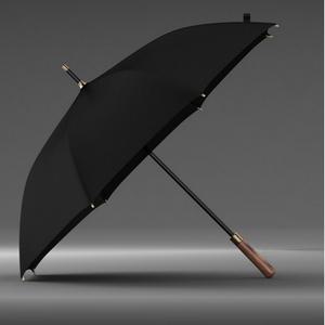 고급 골프우산 자동 장우산 원목 손잡이 남성 우산 인쇄 선물 개별박스포장