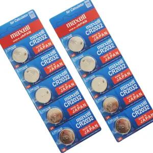 MAXELL 맥셀 CR2032 10개입 CR2032H 고용량 3V 일본산 리튬건전지 코인건전지