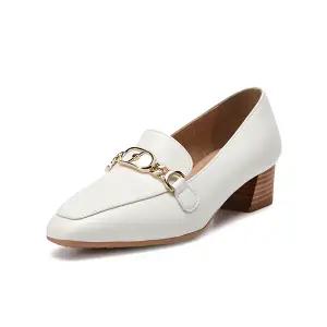 탠디본사 소가죽 로퍼 아이보리  U23002 C-1320 (4cm)