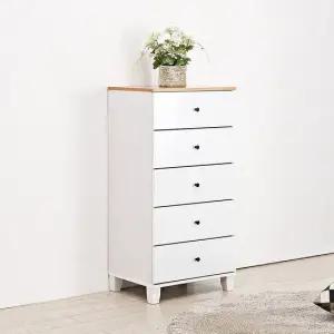 게일 화이트 5단 서랍장 500 착불