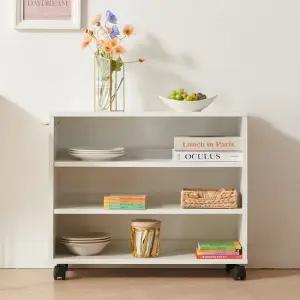 니니안 화이트 이동식 수납장 771 착불