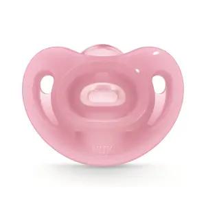 누크 센서티브 노리개젖꼭지 S2 (6~18개월) 핑크 1개입/쪽쪽이