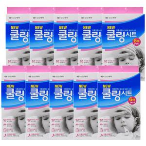 신신제약 열 냉각시트 열패치 쿨링시트 60매