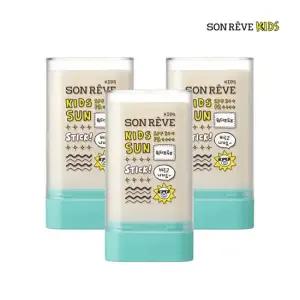 NEW) 키즈 워터프루프 썬스틱 18g SPF50+ PA++++) 3개