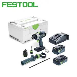 페스툴 충전햄머드릴 TPC 18/4 5,0/4,0 I-Plus 577653 충전함마드릴세트 배터리2개