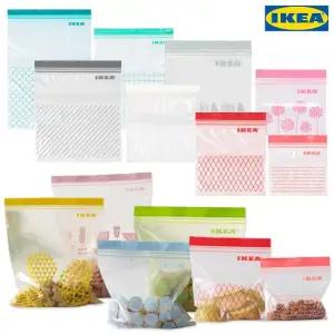 [이케아 무료배송] 밀봉 지퍼백 140장 대30+중50+소60) TP121