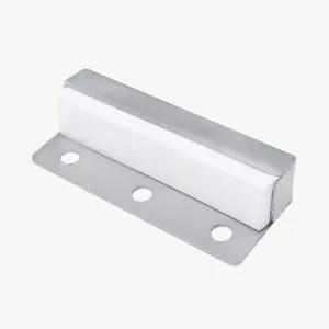 강화도어 상부스토퍼 무광그레이 60x23 유리 방문 현관문 문꽝 충격방지 4311