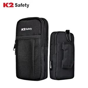 K2 세이프티 베이직파우치 핸드폰 가방 멜빵 웨빙고리 장착 등산 공구 가방