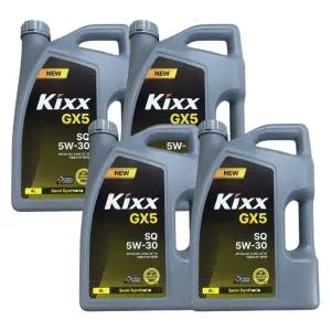 GS 킥스 엔진오일 G SP 5W30 4L x4개