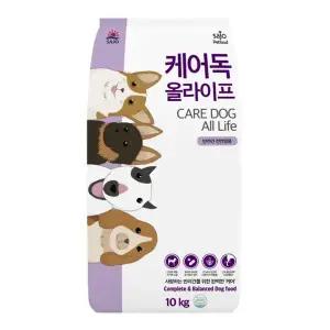 사조 케어독 올라이프 전연령 대용량 강아지사료 10kg