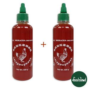 에브리푸드 쓰리라차 칠리소스 (400g+400g) 스리라차