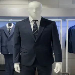 [트루젠] 트루젠 FW 봄가을 네이비 슈퍼스트레치 울라이크 슬림핏 남자 정장 세트 328811009014-200