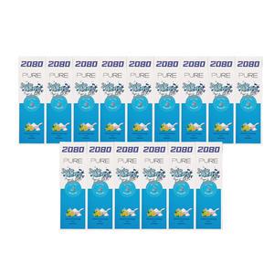 2080 퓨어 치약 베이킹소다 담은 레몬라임향 120g x3입 x5개(총15개)