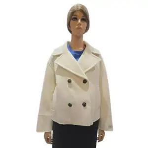 [에고이스트] 와이드 카라 더블버튼 하프코트  EP4OWC-51