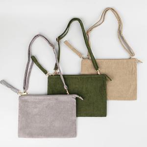 마띠에르 코듀로이 여성 클러치 크로스백 숄더백