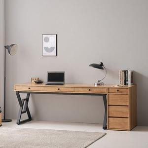 [히트가구]G5707 1800수납책상+서랍장세트 3colors