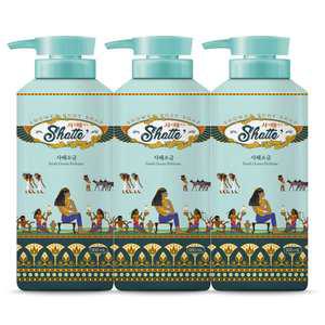 무궁화 샤워때비누 사해소금 900ml 3개 /바디워시 바디클렌저