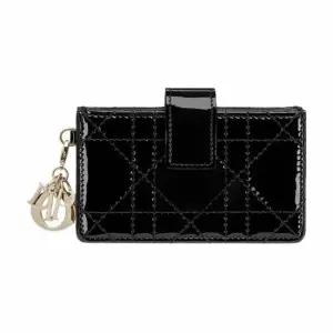 [명품] LADY DIOR 5 포켓 카드 지갑 S0074OVRB_M900