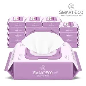 스마트에코 베이직플러스 120매 20팩 캡형 아기물티슈