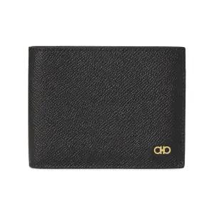 [단독특가/30개한정] 26SS 페라가모 간치니 남성 반지갑 66 1451 NERO 0775644