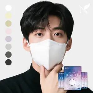 [국산/최신제조] 다이아핏 KF94 새부리형 마스크 100입 (개별포장)