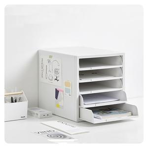 서류보관함 서류 트레이 오픈형 문서 파일 보관 정리함 A4용지 5단 정리대 박스