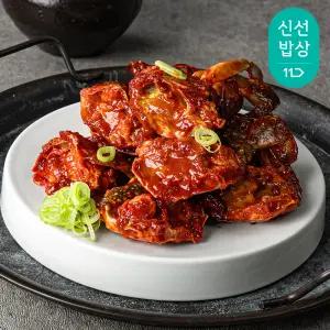 연평도 꽃게 절단게장 양념게장 500g (4~6조각) 2팩 총 1kg