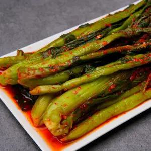 여수 돌산 삼채 갓김치 1kg 맛있는 여수김치 HACCP인증