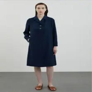 [올리비아로렌] 여우로운핏의옆라인주름원피스VOCOA4M3131