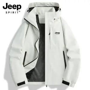 JEEP SPIRIT 봄 가을 남성 여성 방수 방풍  자켓  바람막이 스타일리시  점퍼 야외활동
