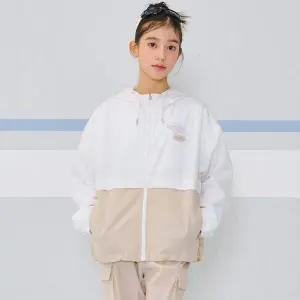 [오션스카이] 여아 스트레치 절개 바람막이 점퍼-EBJG4172C0M