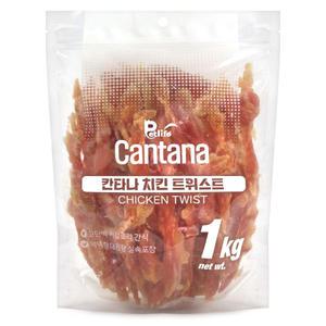 칸타나 사사미 치킨트위스트 1kg 강아지간식 대용량
