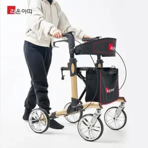 라온아띠 성인용보행기 KCS-578 할머니 할아버지 롤레이터 선물 고령자용 보행차